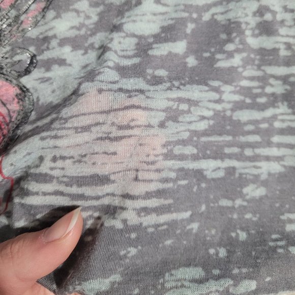 Eyeshadow grey y2k long sleeve shirt in a size medium - Picture 7 of 7